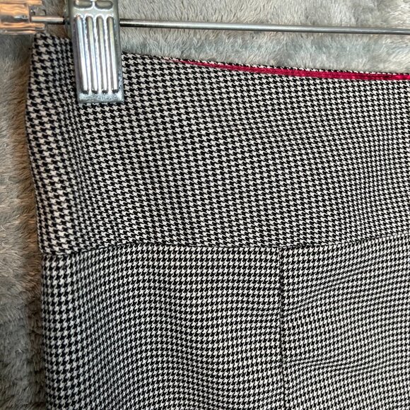 Y2K Charlotte Russe Women Dark Goth Coquette Micro Houndstooth Pencil Skirt 8 - Picture 3 of 13